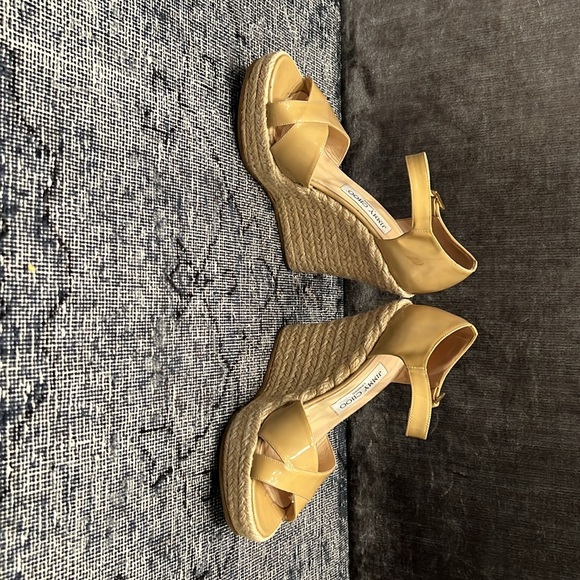 Jimmy choo wedge heel leather - Picture 2 of 9